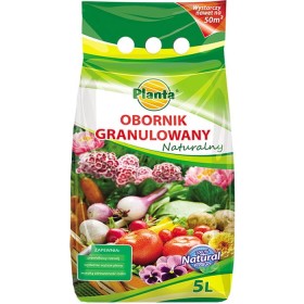 Nawóz Naturalny Obornik Kurzy Granulowany 5 Litrów Planta