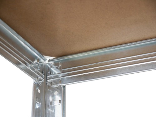 Półki z możliwością regulacji. Bez użycia dodatkowych śrub.