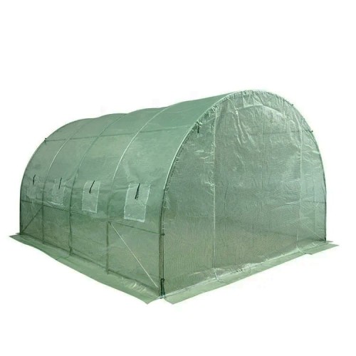 Tunel ogrodowy zielony zamknięty - ujęcie 2