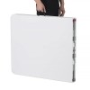 Wymiary stołu (złożonego - walizki): długość 90cm, szerokość 70cm, grubość 8cm.