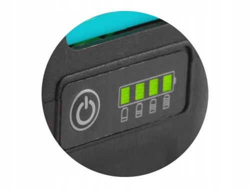 Wskaźnik naładowania akumulatora.