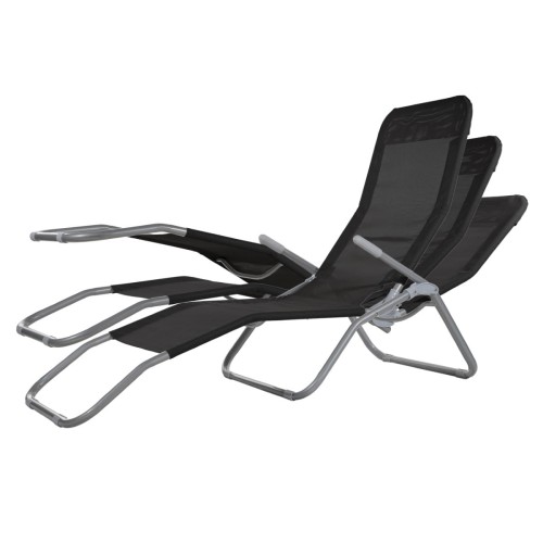 Różne pozycje ustawienia leżaka.