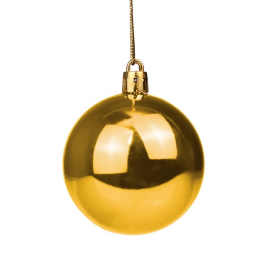 Bombka złota lustrzana