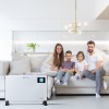 Grzejnik elektryczny konwektorowy 2000W termostat, z wentylatorem, WiFi, TURBO, pilot, biały