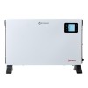 Grzejnik elektryczny konwektorowy 2000W termostat, z wentylatorem, WiFi, TURBO, pilot, biały