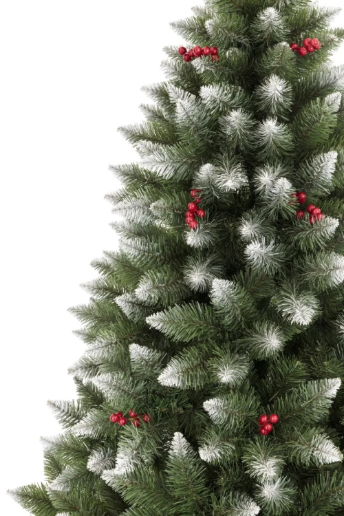 Choinka Sosna Bielona Z Czerwoną Jarzębiną 150cm