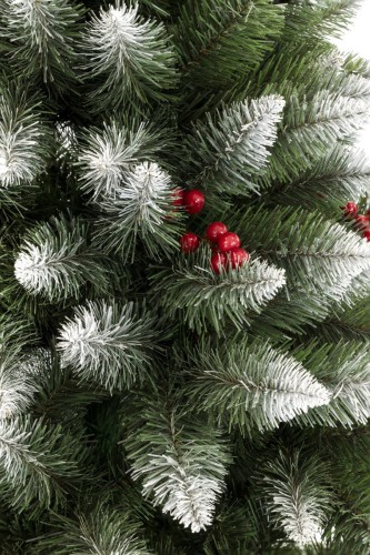 Choinka Sosna Bielona Z Czerwoną Jarzębiną 150cm