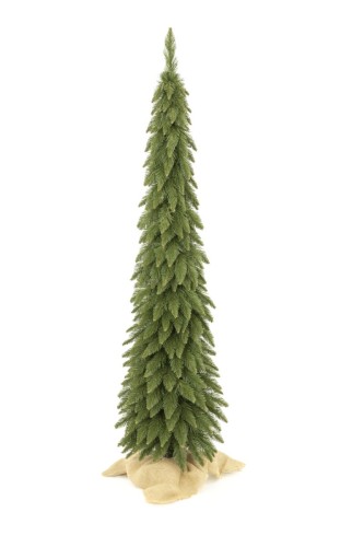 Choinka Świerk Naturalny w Donicy + Juta 160 cm