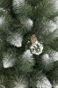 Choinka Sosna Diamentowa Z Naturalną Szyszką, Szklona Gałązka 150cm