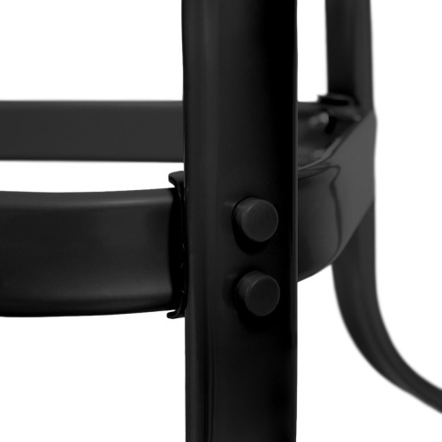 Zbliżenie na połączenie nóg stołu.