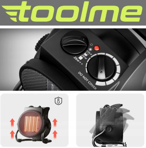 Nagrzewnica elektryczny Toolme TM187