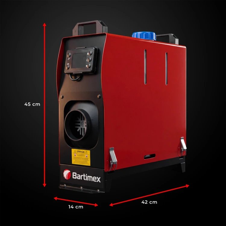 Nagrzewnica Olejowa 8kW BARTIMEX TSD-2 SLIM