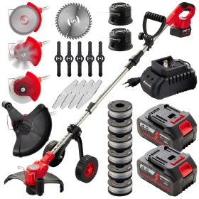 Podkaszarka Akumulatorowa 20V 800W 2x4,0Ah Kosa Wykaszarka BARTIMEX BT-CG-20D OUTLET