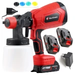 Pistolet Do Malowania Akumulatorowy Agregat Malarski Lakierniczy 5 Dysz 700ml/min Bartimex BT-CPS-20A OUTLET