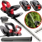 Nożyce do Żywopłotu Krzewów Akumulatorowe Ostrze 50cm 15mm cięcia 2x akumulator 2,0Ah BARTIMEX BT-CHT-20D OUTLET