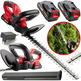 Nożyce do Żywopłotu Krzewów Akumulatorowe Ostrze 50cm 15mm cięcia 2x akumulator 2,0Ah BARTIMEX BT-CHT-20D OUTLET