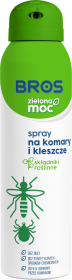Spray Na Komary I Kleszcze Zielona Moc  90ml Bros