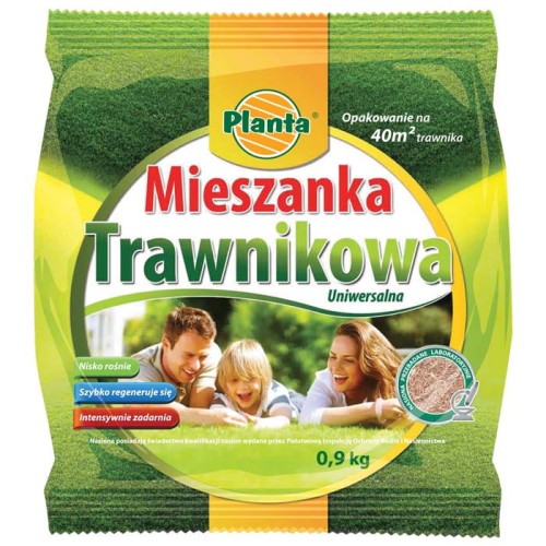 Trawa Mieszanka Trawnikowa Uniwersalna 0,9kg Planta