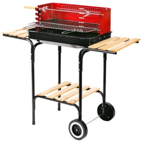 Grill Ogrodowy Prostokątny Na Kołach - Dr Grill 11327