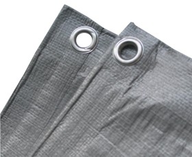 Plandeka Srebrna Gruba  5 X 6 M 150g Planta