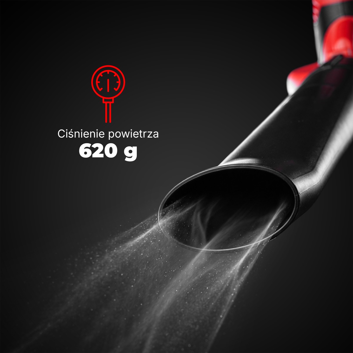 Dmuchawa Bartimex BT-CB-20D z długą rurą nadmuchową