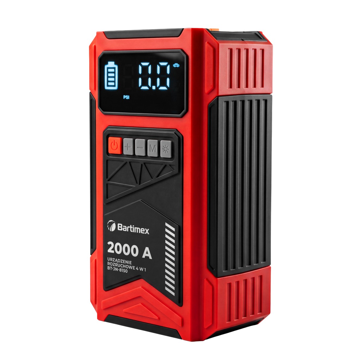 Bartimex BT-JN-8150 w czerwono-czarnej obudowie