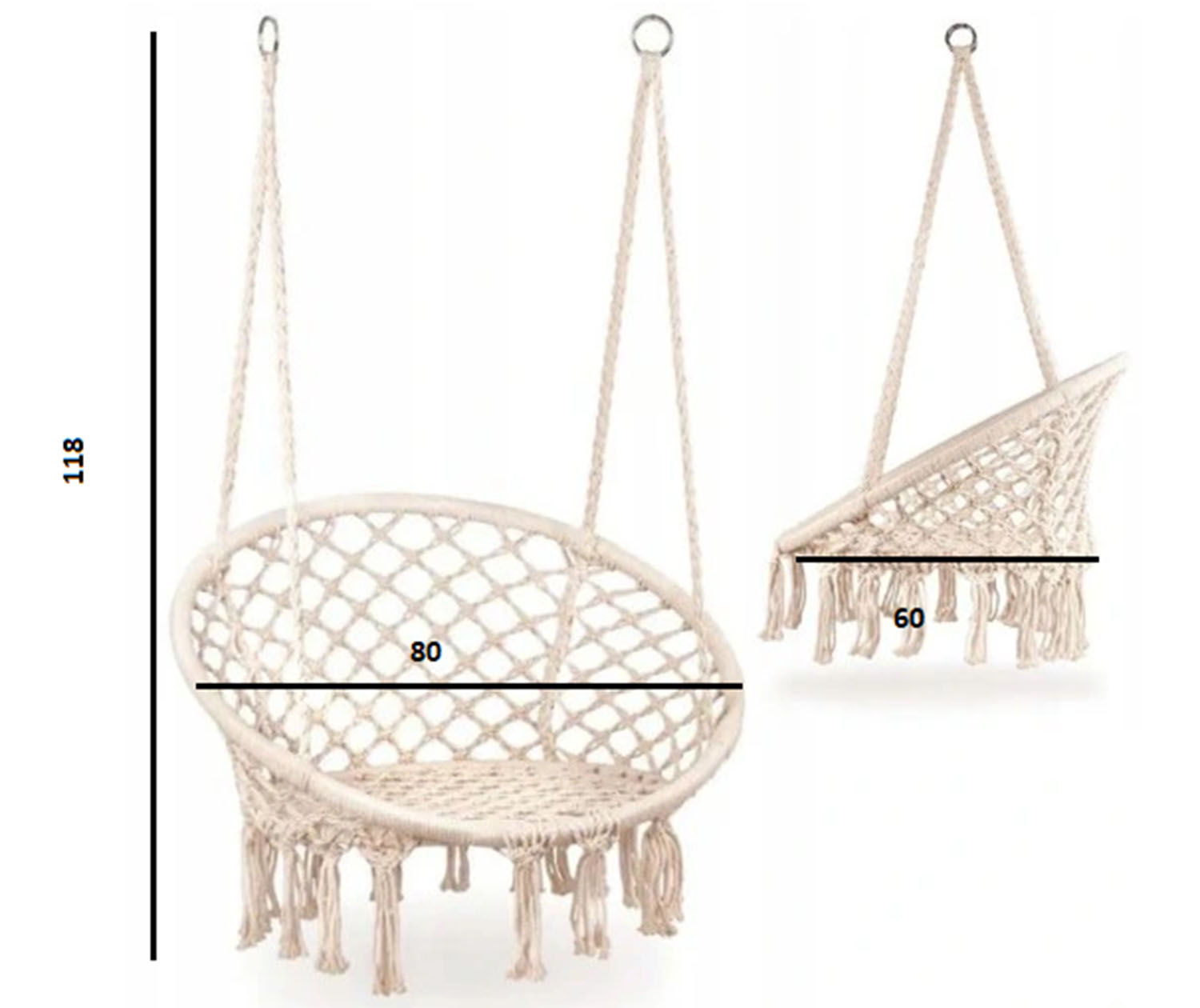 Wymiary: szerokość 80cm, głębokość 60cm,wysokość 118 cm