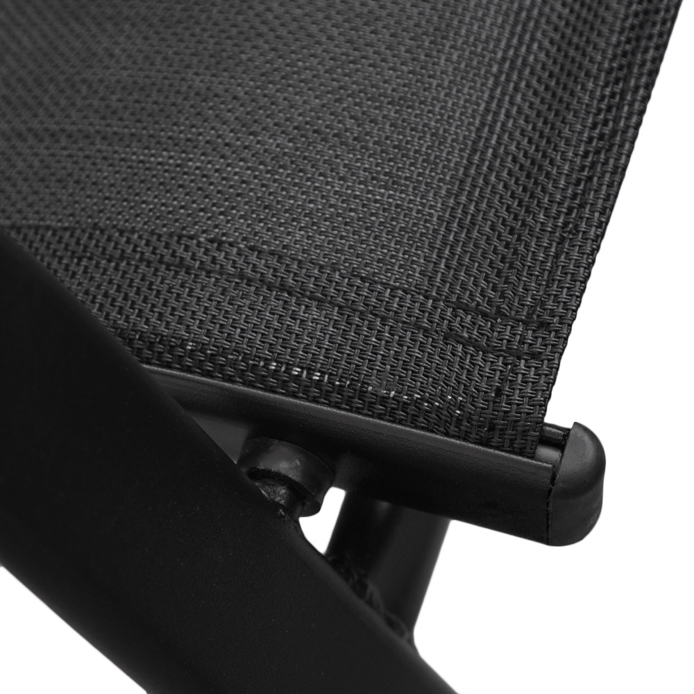 Połączenie siedziska z ramą, ukazujące materiał tekstylny i konstrukcję mocowania - ujęcie nr 2