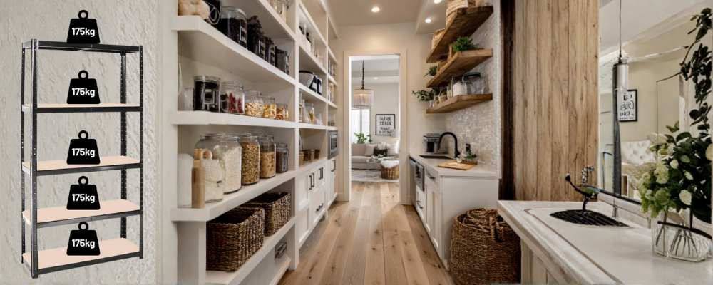 7 pomysłów na porządek w spiżarni, pralni i garderobie