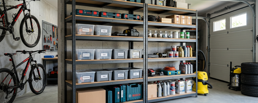 Jak zapanować nad bałaganem w garażu i warsztacie?