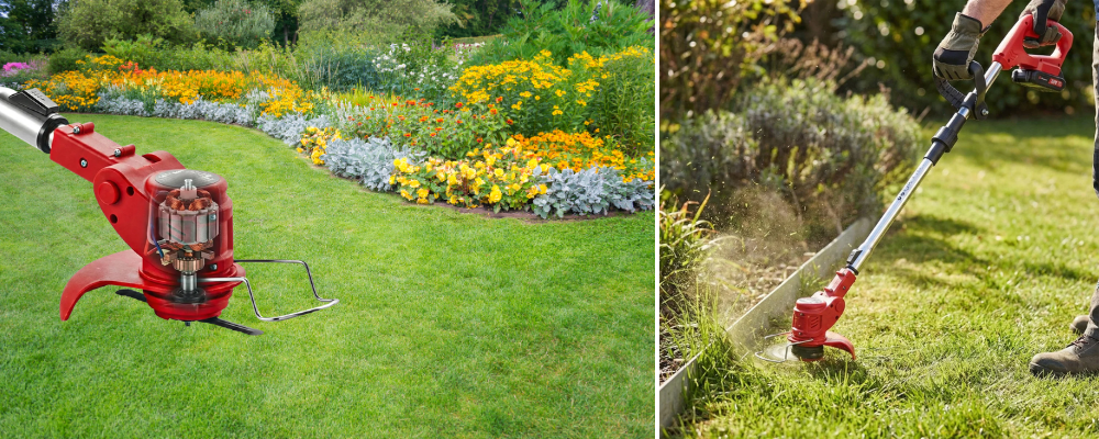 Test akumulatorowej podkaszarki ogrodowej Bartimex